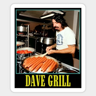 Dave Grill Magnet